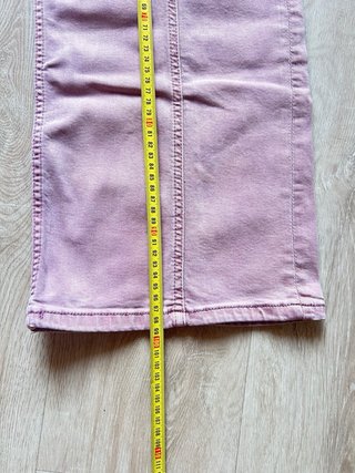 Pantalones vaqueros anchos Mango morados