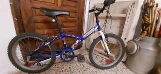 Bicicleta infantile blu Decathlon