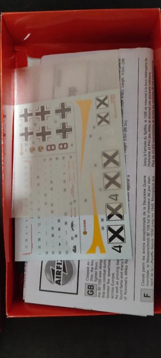 Airfix 1:72 Messerschmitt Bf 109E-7/TROP, A02062