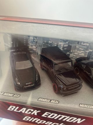 Majorette 1:64 Black Edition Giftpack