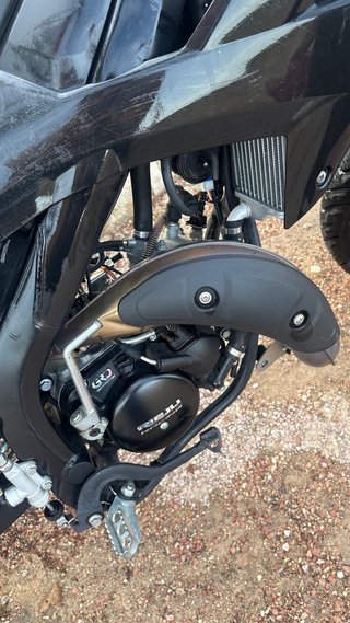 Moto Rieju MRT 50cc Negra
