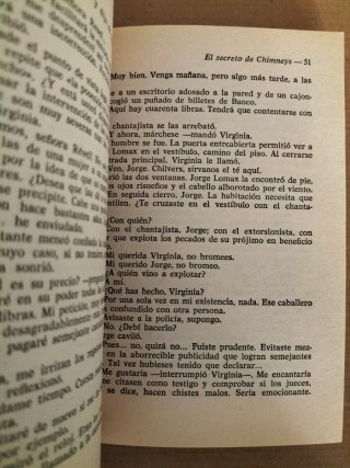 El secreto de chimneys. Libro