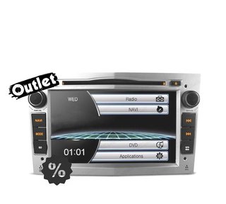 JI RADIO NAVEGADOR 7" OPEL COLOR GRIS CLARO USB GPS TACTIL H
