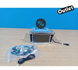 JI RADIO NAVEGADOR 7" OPEL COLOR GRIS CLARO USB GPS TACTIL H
