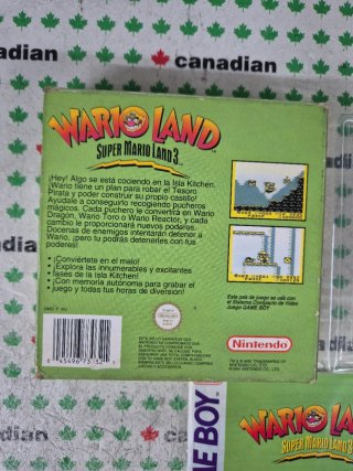 Wario Land Super Mario Land 3 Game Boy