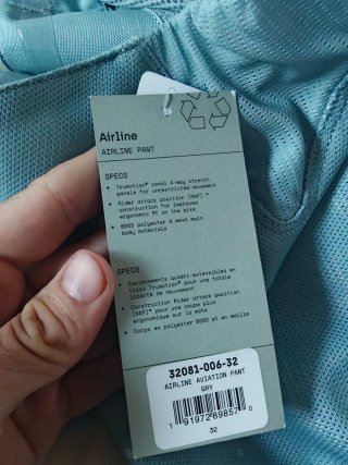 Pantalón Fox Airline Aviation Gris T.32