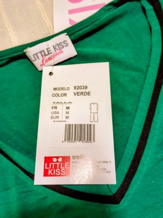 Pijama Mujer Little Kiss Talla M