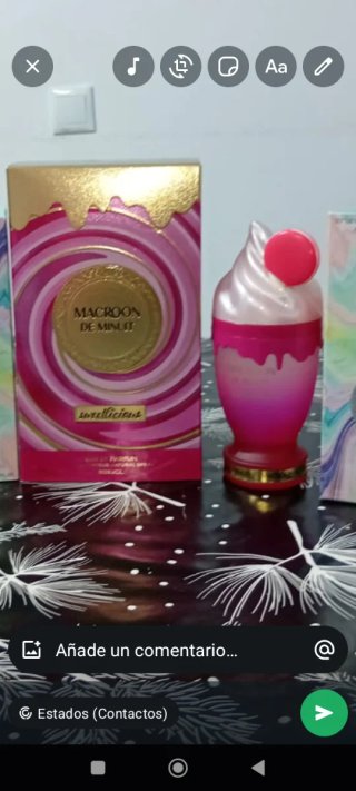 Perfume MACROON DE MINUIT Gold/Pink