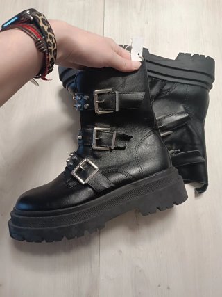 Botas Góticas Rockeras Nuevas