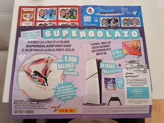 Álbum LaLiga Este 24-25 Panini.536 cromos+72 repe