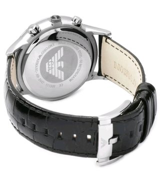 Reloj Emporio Armani Correa Cuero Negro