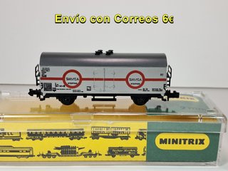 Vagón frigorífico TRANSFESA DB Minitrix escala N