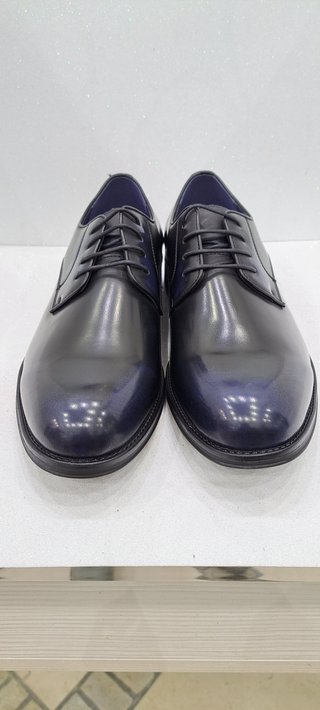 Scarpe uomo derby blu navy tg. 42