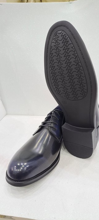 Scarpe uomo derby blu navy tg. 42