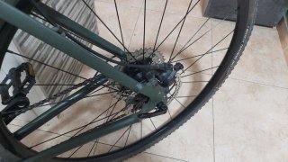 Bicicleta Gravel Verde