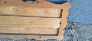 Perchero de madera vintage