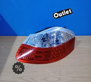 JI PILOTO DCH PORSCHE BOXSTER 986 96-04 LED ROJO CROMO R1457