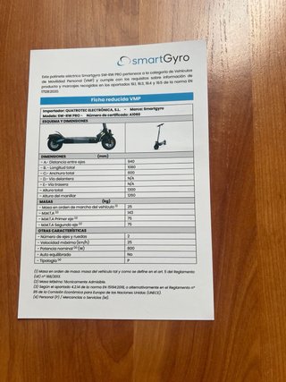 Patinete Eléctrico SmartGyro Rockway Pro C
