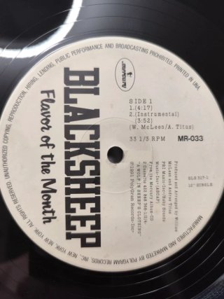 Vinilo Rap Black Sheep - Flavor Of The Month