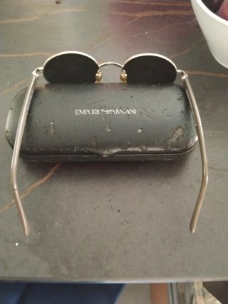 Gafas de sol Emporio Armani plateadas
