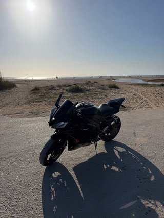 Yamaha YZF R6 Sportbike Negra 2006