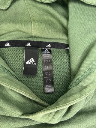 Sudadera Adidas Verde con Capucha