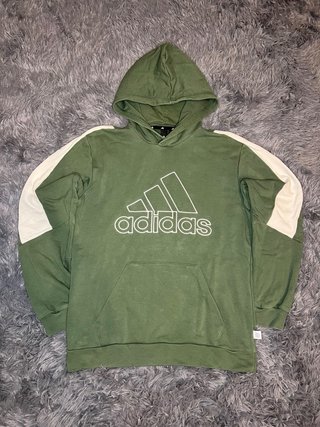 Sudadera Adidas Verde con Capucha