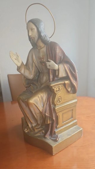 Sagrado Corazón Olot Escayola 50s