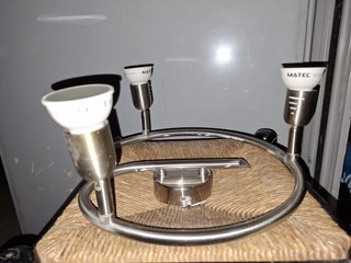 Lámpara de techo moderna, con bombilla
