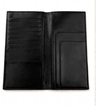 Cartera Zara Hombre Larga Negra Cocodrilo