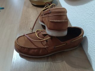 Zapatos náuticos Dustin piel marrón T42