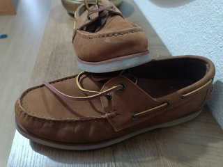 Zapatos náuticos Dustin piel marrón T42