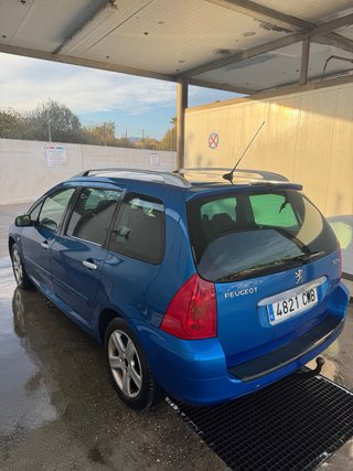 Peugeot 307 sw azul 2004