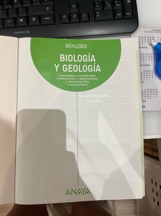 Biología y geología, Bachillerato 1 Aprender es...