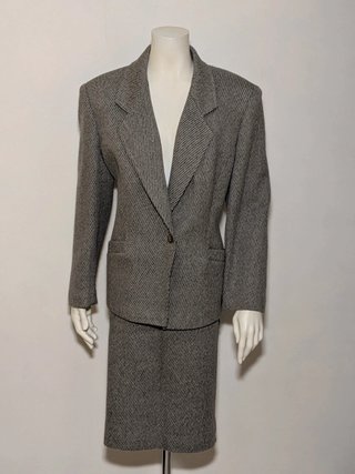Tailleur Elena Mirò vintage 100% Lana Vergine -