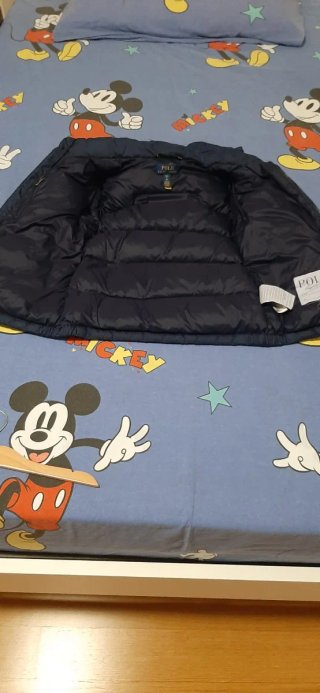 Piumino gorham Polo Ralph Lauren bambino blu