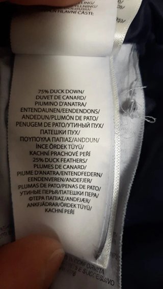 Piumino gorham Polo Ralph Lauren bambino blu