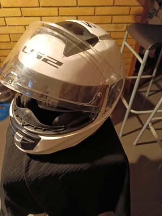 Casco Moto LS2 Blanco