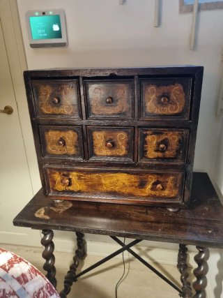 Bargueño antiguo madera