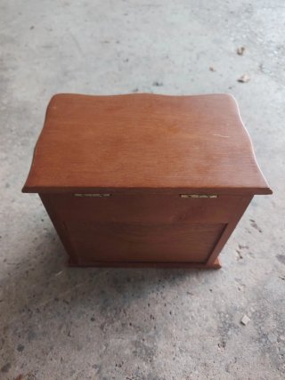 Joyero vintage madera mini cómoda