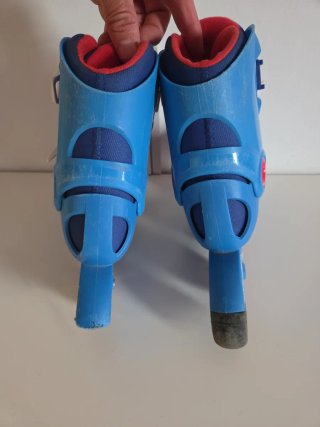 Patines en línea ajustables niño con protecciones