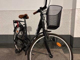 Bicicleta Paseo NORDIC BIKE Negra