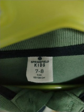Polo manga larga niño