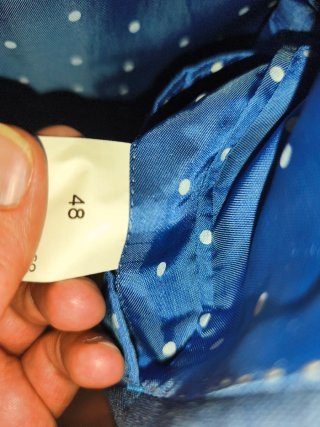 Americana Azul Tinta Talla 48 Made in Spain