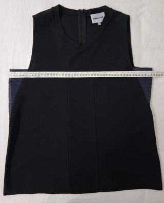 Top BIMBA Y LOLA Negro/Azul Talla S