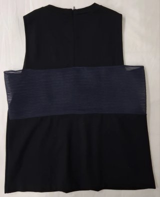 Top BIMBA Y LOLA Negro/Azul Talla S