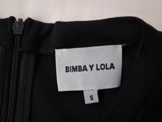 Top BIMBA Y LOLA Negro/Azul Talla S