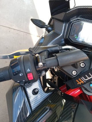 Moto MITT 125 GP Carbono Negra/Roja