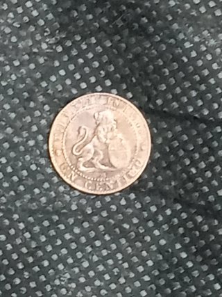 Moneda 1 Céntimo Gobierno Provisional 1870