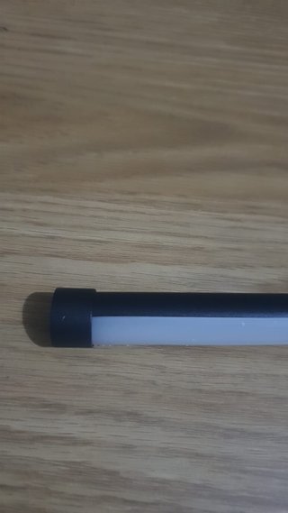 Aplique LED Negro Mate Lineal